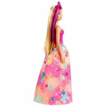 Tottus Barbie dreamtopia, princesa corona rosa oferta