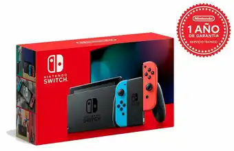 Tottus Consola nintendo switch neon 32gb oferta