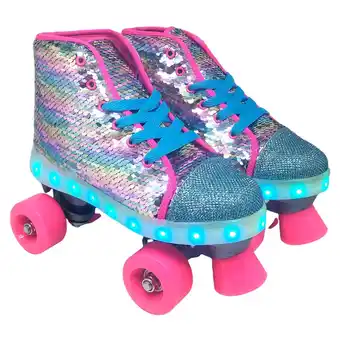 Tottus Patin 4 ruedas lentejuelas 38 oferta