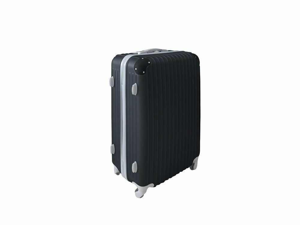 Maleta dura abs parche 360 24pulg negro oferta en Tottus