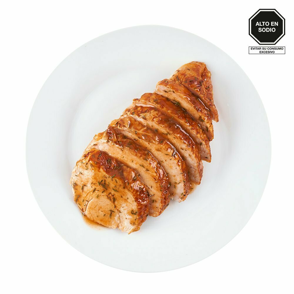 Tottus Pechuga de pavo horneado a las  finas hierbas en tajadas x 1 kg oferta