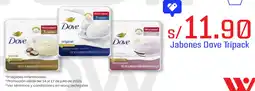Wong Dove jabones tripack oferta