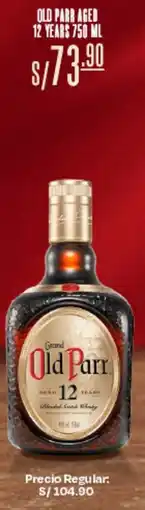 Wong Grand old parr oferta