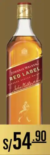 Wong Johnnie walker red label oferta