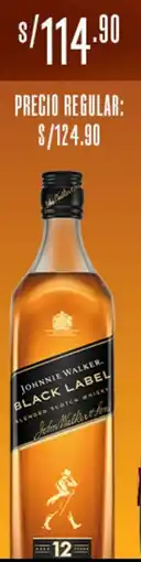 Wong Johnnie walker black label oferta