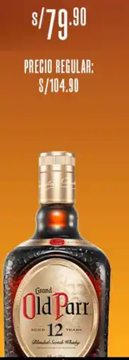 Wong Grand old parr oferta