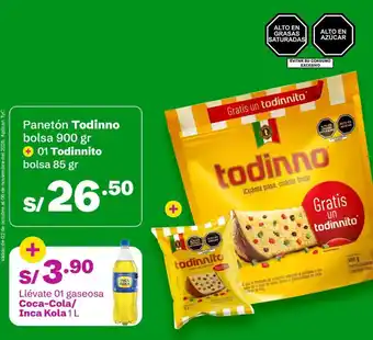 Todinno panetón bolsa