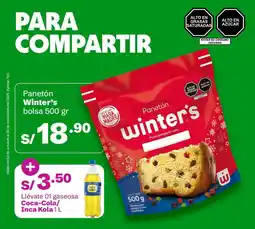 Tambo Winter's panetón bolsa oferta