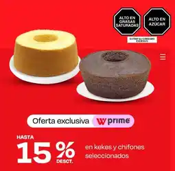 Wong En kekes y chifones seleccionados oferta