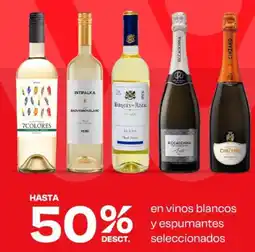Wong En vinos blancos y espumantes seleccionados oferta