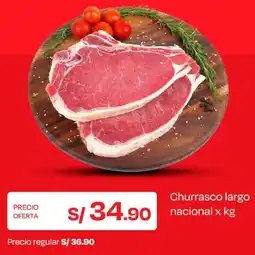 Wong Churrasco largo nacional oferta