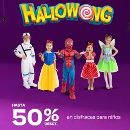 Wong En disfraces para niños oferta