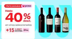 Wong En vinos seleccionados oferta