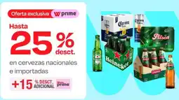Wong En cervezas nacionales e importadas oferta