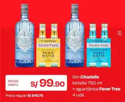 Wong Citadelle gin botella oferta