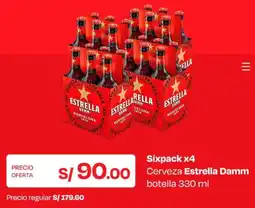 Wong Estrella damm cerveza oferta