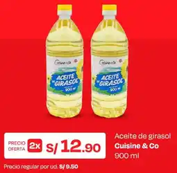 Wong Cuisine & co. aceite de girasol oferta