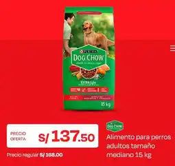 Wong Dog chow alimento para perros adultos tamaño mediano oferta