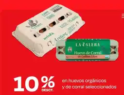 Wong En huevos orgánicos y de corral seleccionados oferta