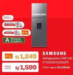 Wong Samsung refrigeradora tmf oferta