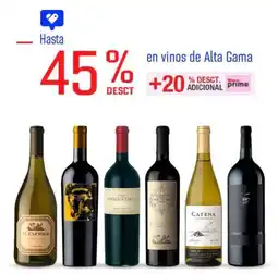 Wong En vinos de alta gama oferta