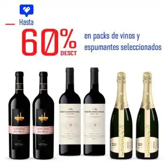 Wong En packs de vinos y espumantes seleccionados oferta