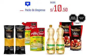 Wong Packs de despensa oferta