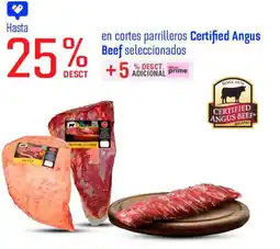 Wong Certified angus beef en cortes parrilleros seleccionados oferta