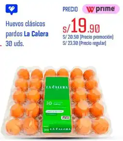 Wong La calera huevos clásicos pardos oferta