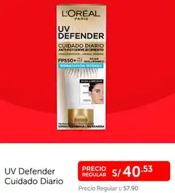 Wong Uv defender cuidado diario oferta
