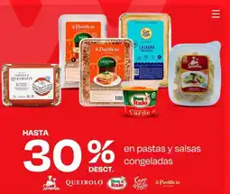 Wong En pastas y salsas congeladas oferta