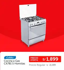 Wong Coldex cocina a gas oferta