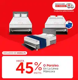Wong Paraíso en la línea máncora oferta