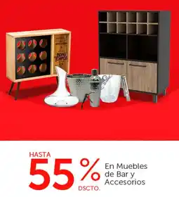 Wong En muebles de bar y accesorios oferta