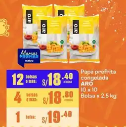 Makro Aro papa prefrita congelada oferta