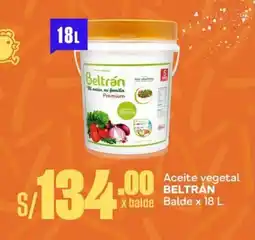 Makro Beltran aceite vegetal oferta
