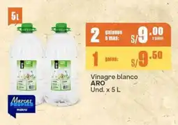 Makro Aro vinagre blanco oferta