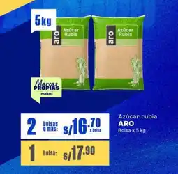 Makro Aro azúcar rubia oferta