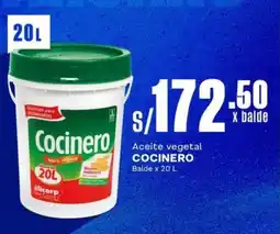 Makro Cocinero aceite vegetal oferta
