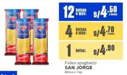 Makro San Jorge fideo spaghetti oferta