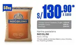 Makro Nicolini harina pastelera oferta