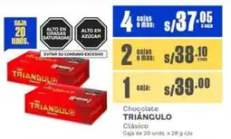 Makro Triángulo chocolate oferta