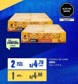 Makro Aro galleta de soda oferta