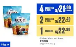 Makro Ecco cebada instantánea oferta