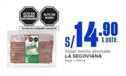 Makro La Segoviana súper tocino ahumado oferta