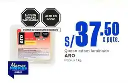 Makro Aro queso edam laminado oferta