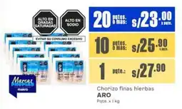 Makro Aro chorizo finas hierbas oferta
