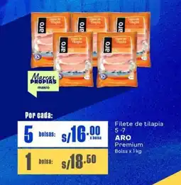 Makro Aro filete de tilapia premium oferta