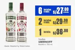 Makro Smirnoff vodka oferta