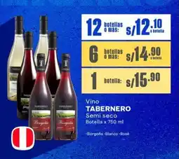 Makro Tabernero vino semi seco oferta